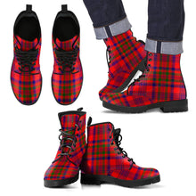 Load image into Gallery viewer, Murray of Tulloch Modern Tartan Leather Boots Footwear Shoes
