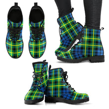 Load image into Gallery viewer, Campbell of Breadalbane Ancient Tartan Leather Boots
