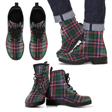 Load image into Gallery viewer, MacFarlane Hunting Modern Tartan Leather Boots Footwear Shoes