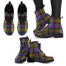 Load image into Gallery viewer, Carnegie Ancient  Tartan Leather Boots