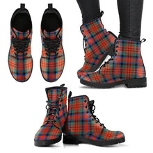 Load image into Gallery viewer, MacDuff Ancient Tartan Leather Boots