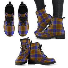 Load image into Gallery viewer, Balfour Modern Tartan Leather Boots
