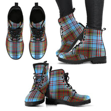 Load image into Gallery viewer, Anderson Ancient Tartan Leather Boots