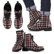 Load image into Gallery viewer, Borthwick Dress Ancient Tartan Leather Boots Footwear Shoes