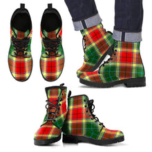 Load image into Gallery viewer, Gibbs Tartan Leather Boots Footwear Shoes
