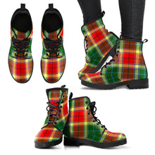 Load image into Gallery viewer, Gibbs Tartan Leather Boots