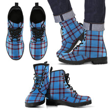 Load image into Gallery viewer, Elliot Ancient Tartan Leather Boots Footwear Shoes