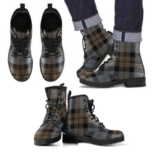 Load image into Gallery viewer, MacKay Weathered Tartan Leather Boots Footwear Shoes