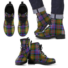 Load image into Gallery viewer, Carnegie Ancient  Tartan Leather Boots Footwear Shoes