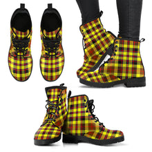 Load image into Gallery viewer, Jardine Tartan Leather Boots