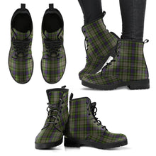 Load image into Gallery viewer, Davidson Tulloch Dress Tartan Leather Boots
