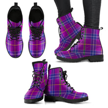 Load image into Gallery viewer, Jackson Tartan Leather Boots