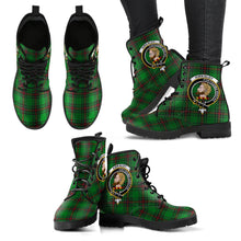 Load image into Gallery viewer, Kirkcaldy Tartans Tartan Clan Badge Leather Boots