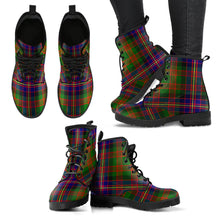 Load image into Gallery viewer, Cochrane Modern Tartan Leather Boots