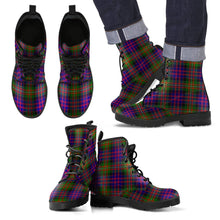 Load image into Gallery viewer, MacDonnell of Glengarry Modern Tartan Leather Boots Footwear Shoes