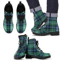 Load image into Gallery viewer, MacDonald of the Isles Hunting Ancient Tartan Leather Boots Footwear Shoes