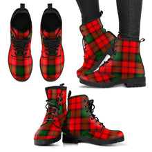 Load image into Gallery viewer, Kerr Modern Tartan Leather Boots