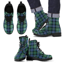 Load image into Gallery viewer, Malcolm Ancient Tartan Leather Boots Footwear Shoes