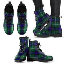 Load image into Gallery viewer, MacDonald of the Isles Hunting Modern Tartan Leather Boots
