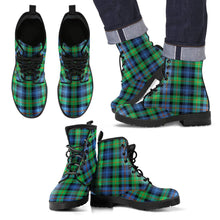 Load image into Gallery viewer, Murray of Atholl Ancient Tartan Leather Boots Footwear Shoes