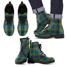 Load image into Gallery viewer, Gillies Ancient Tartan Leather Boots Footwear Shoes