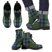 Load image into Gallery viewer, Cochrane Ancient Tartan Leather Boots Footwear Shoes