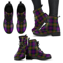 Load image into Gallery viewer, MacDonnell of Glengarry Modern Tartan Leather Boots