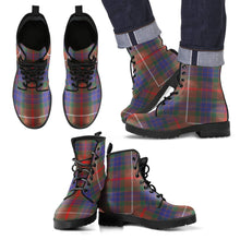 Load image into Gallery viewer, Fraser Hunting Modern Tartan Leather Boots Footwear Shoes