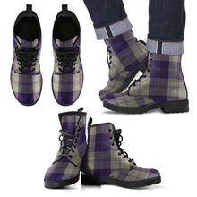 Load image into Gallery viewer, Cunningham Dress Blue Dancers Tartan Leather Boots Footwear Shoes
