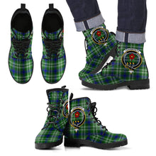 Load image into Gallery viewer, Learmonth TARTAN Leather Boots Footwear Shoes