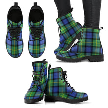 Load image into Gallery viewer, Gordon Old Ancient Tartan Leather Boots