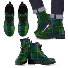 Load image into Gallery viewer, Henderson Modern Tartan Leather Boots Footwear Shoes
