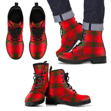 Load image into Gallery viewer, MacNab Modern Tartan Leather Boots Footwear Shoes