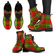 Load image into Gallery viewer, Leask Tartan Leather Boots