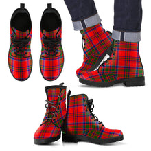 Load image into Gallery viewer, MacKillop Tartan Leather Boots Footwear Shoes