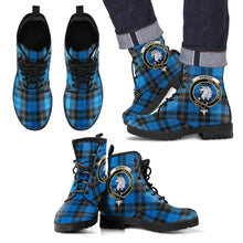 Load image into Gallery viewer, Ramsay Blue Ancient Leather Boots Footwear Shoes