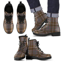 Load image into Gallery viewer, MacIntyre Hunting Weathered Tartan Leather Boots Footwear Shoes