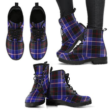 Load image into Gallery viewer, Dunlop Modern Tartan Leather Boots