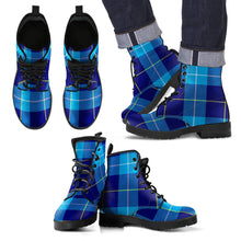 Load image into Gallery viewer, McKerrell Tartan Leather Boots Footwear Shoes