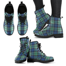 Load image into Gallery viewer, Leslie Hunting Ancient Tartan Leather Boots
