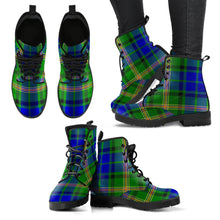 Load image into Gallery viewer, Maitland Tartan Leather Boots