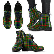 Load image into Gallery viewer, Bisset Tartan Leather Boots