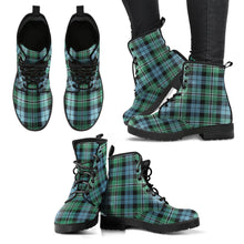 Load image into Gallery viewer, Melville Tartan Leather Boots