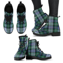 Load image into Gallery viewer, MacKenzie Dress Ancient Tartan Leather Boots