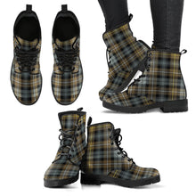Load image into Gallery viewer, Campbell Argyll Weathered Tartan Leather Boots