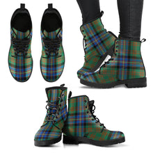 Load image into Gallery viewer, Cochrane Ancient Tartan Leather Boots