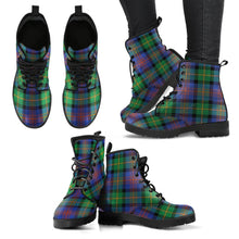 Load image into Gallery viewer, Logan Ancient Tartan Leather Boots