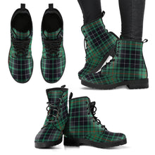 Load image into Gallery viewer, MacAulay Hunting Ancient Tartan Leather Boots