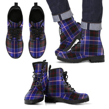 Load image into Gallery viewer, Dunlop Modern Tartan Leather Boots Footwear Shoes
