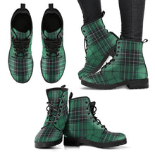 Load image into Gallery viewer, MacLean Hunting Ancient Tartan Leather Boots